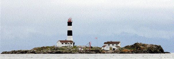 The  150-year-old tower at Race Rocks is among nearly 1,000 lighthouses  and light stations under threat.